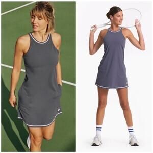 Vuori Volley Tennis Dress in Azure